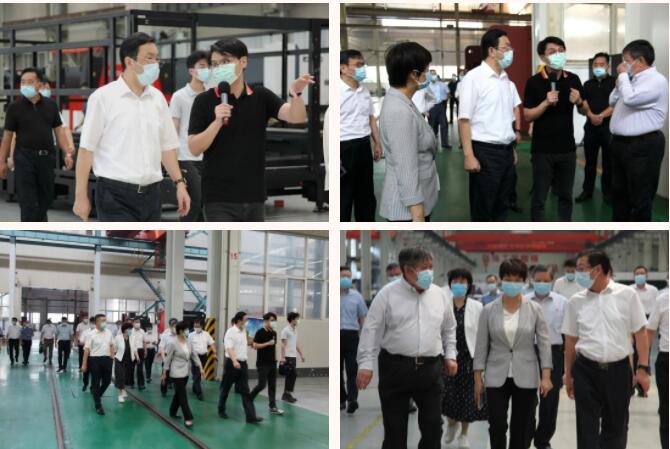 江蘇省委常委、省委統戰部部長楊岳調研揚力集團復工復產情況