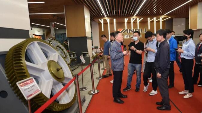 高質量發展調研行”采訪團走進揚力，央媒省媒共同聚焦！